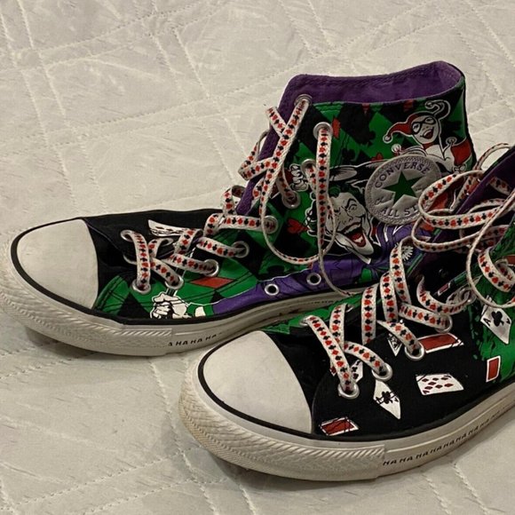 Jokers Wild Converse High-Top All-Star Sneakers